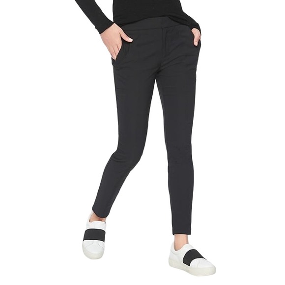Athleta Black Wander Stash Skinny Pant Size 2 - Picture 1 of 15
